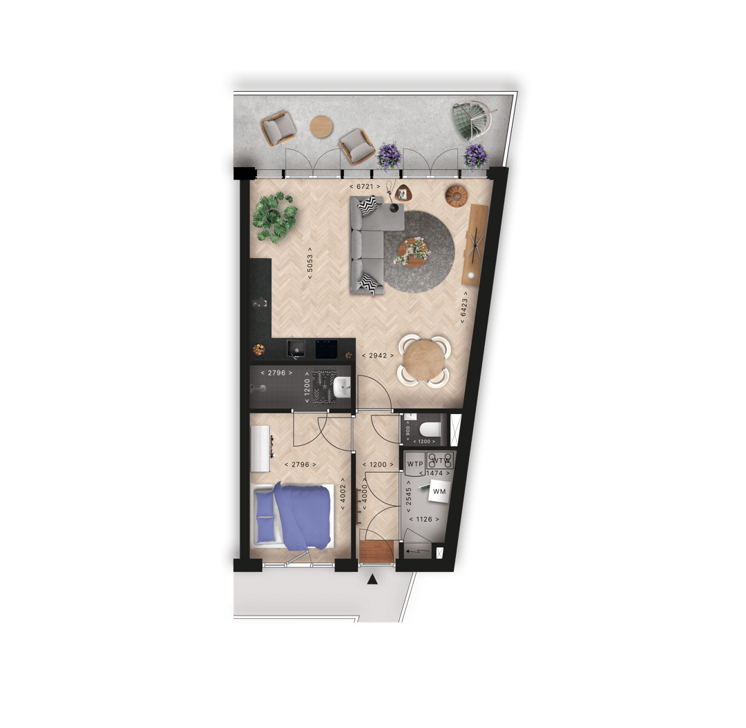 Foto 8 van Appartement (Bouwnr. 19)