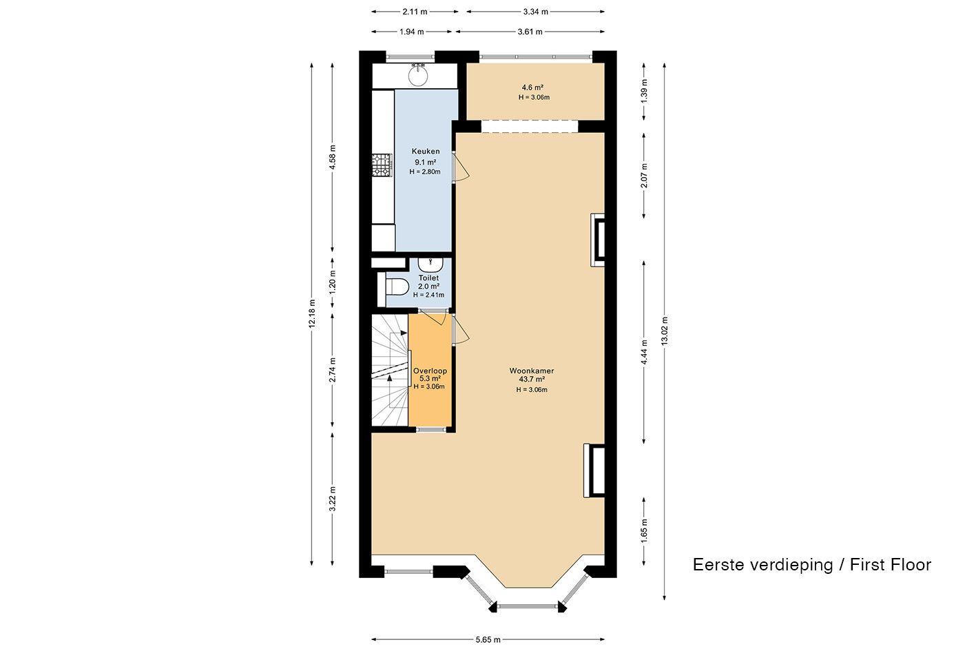 Foto 42 van Van Kinsbergenstraat 61