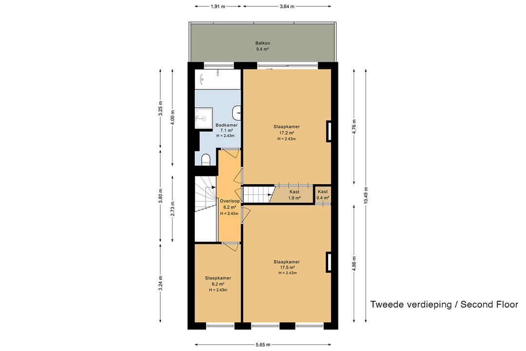 Foto 43 van Van Kinsbergenstraat 61