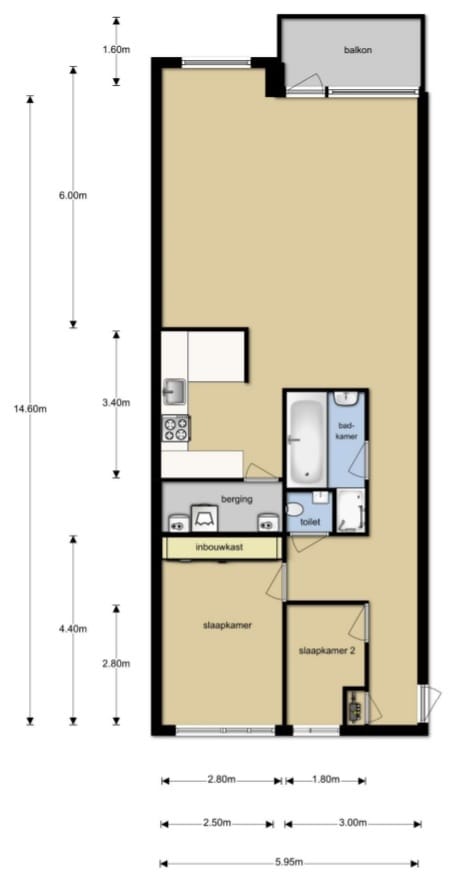Appartement te huur: Grote Berg 46, Eindhoven