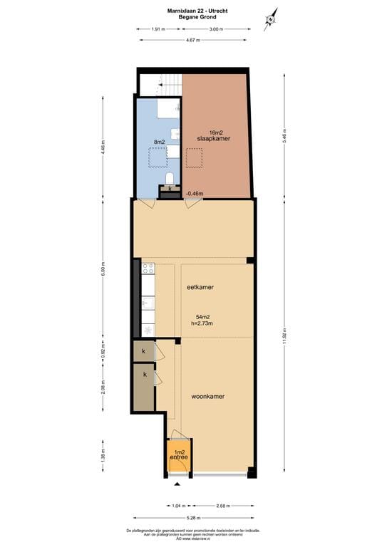 Appartement te huur: Marnixlaan 22, Utrecht