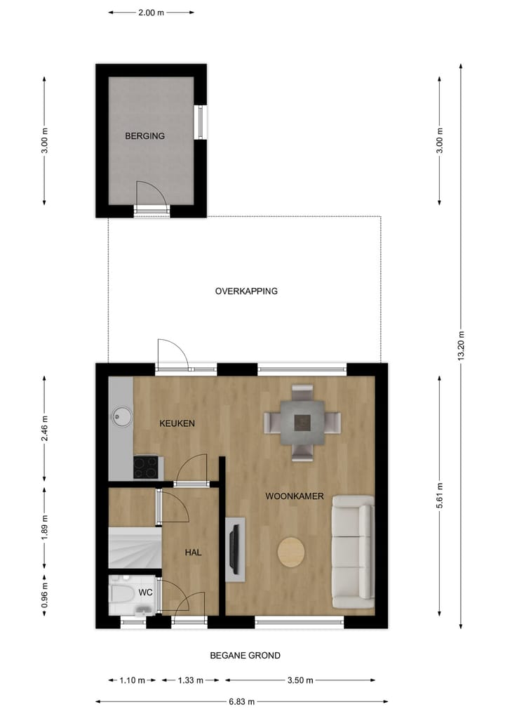 Tussenwoning te koop: Canisiusstraat 7, Kerkrade