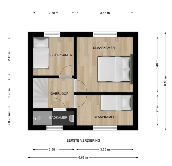Tussenwoning te koop: Canisiusstraat 7, Kerkrade