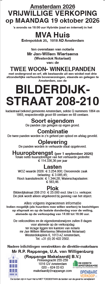 View photo 3 of Bilderdijkstraat 208-H
