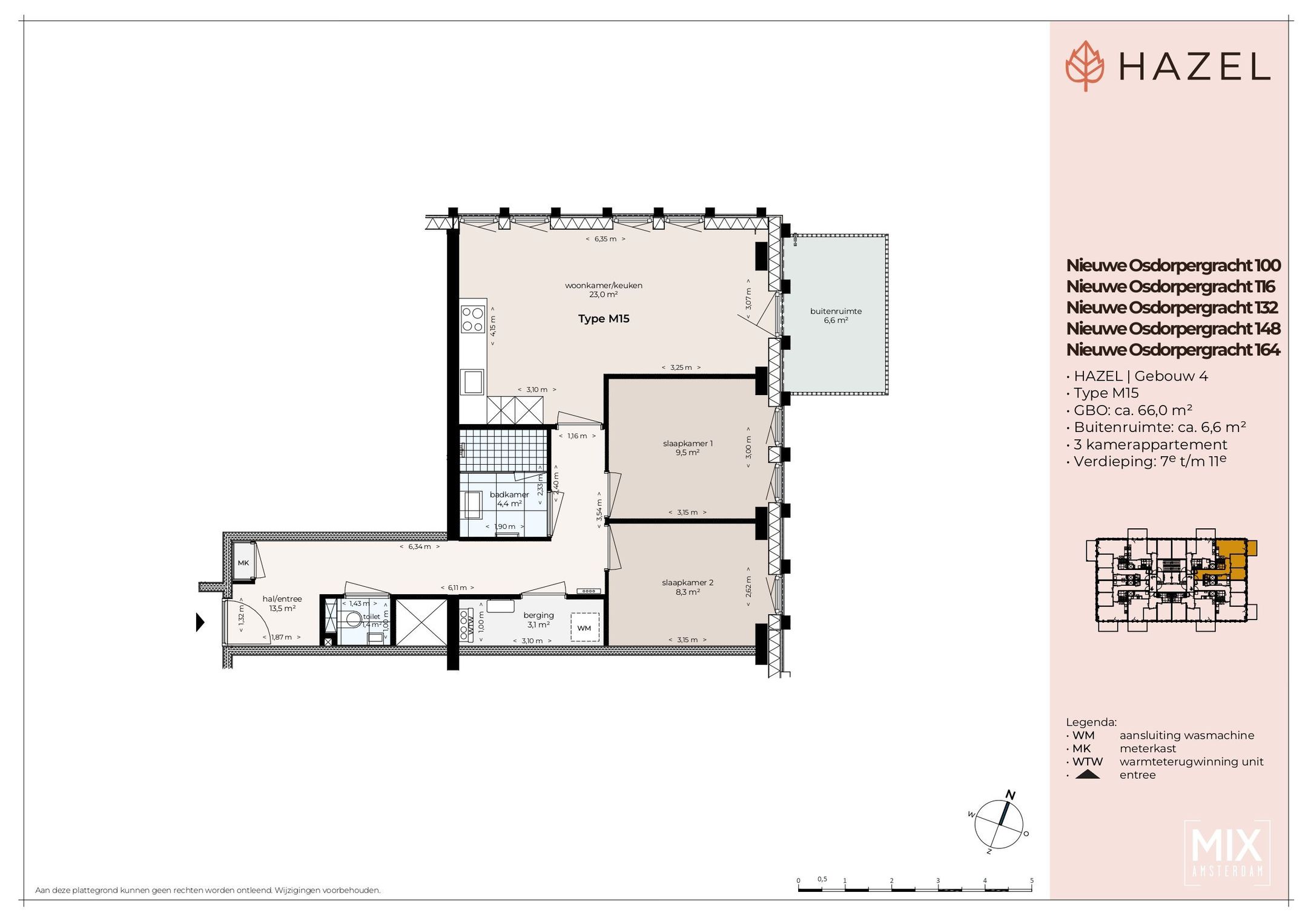Appartement Nieuwe Osdorpergracht 100 — foto 2
