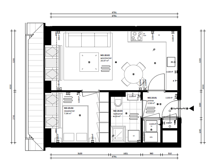 Studio te koop: Molenstraat 2-20, Putten