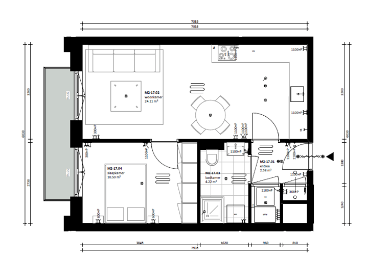Appartement te koop: Molenstraat 2-17, Putten