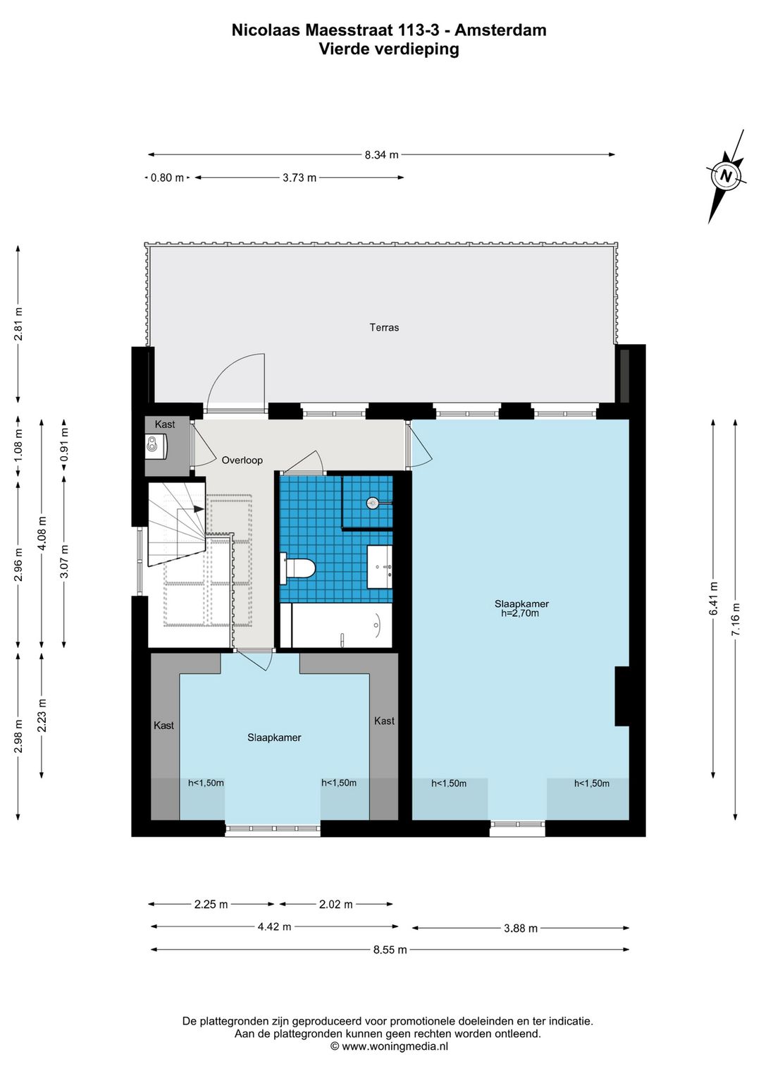Foto 47 van Nicolaas Maesstraat 113-3