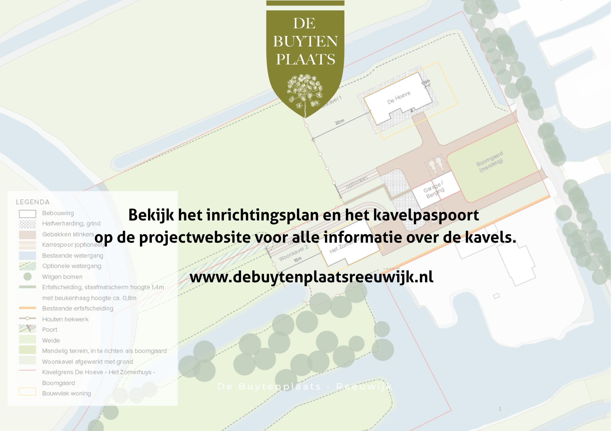 Foto 3 van Kavel zonder bebouwing (Bouwnr. De Hoeve)
