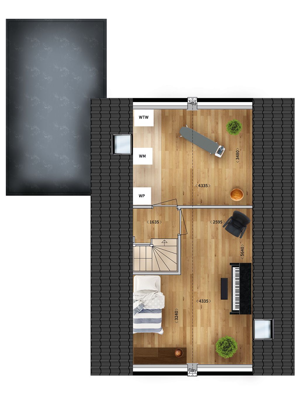 Foto 4 van Vrijstaande woning (Bouwnr. 2)