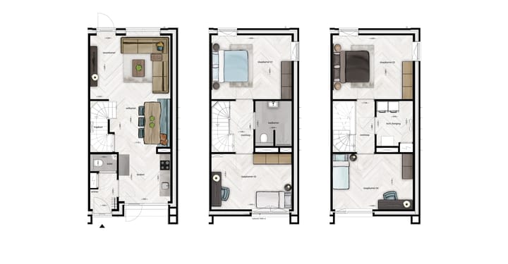 Foto 3 van Blossem Bromo - Type Hoekwoning (Bouwnr. 13)