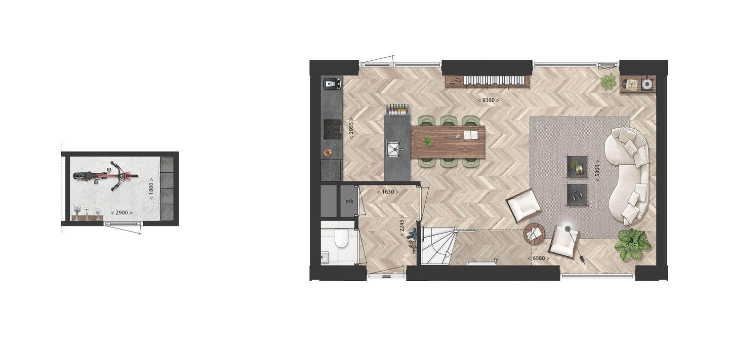 Photo 4 of Satijnhof fase 3 - Parkwoningen (Bouwnr. 7)