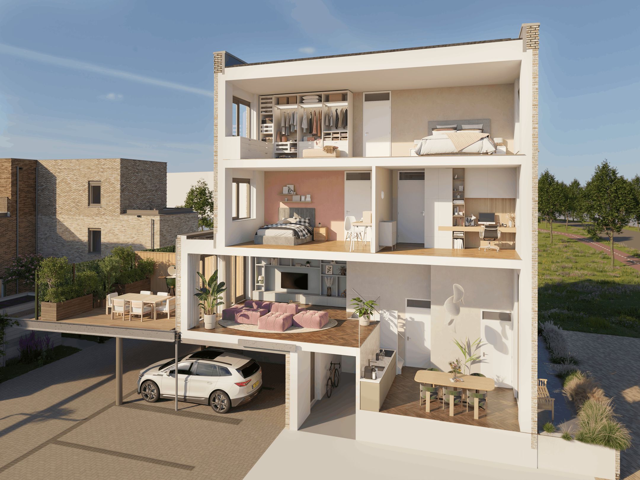 Photo 9 of Satijnhof fase 3 - Stadsvilla's (Bouwnr. 21)