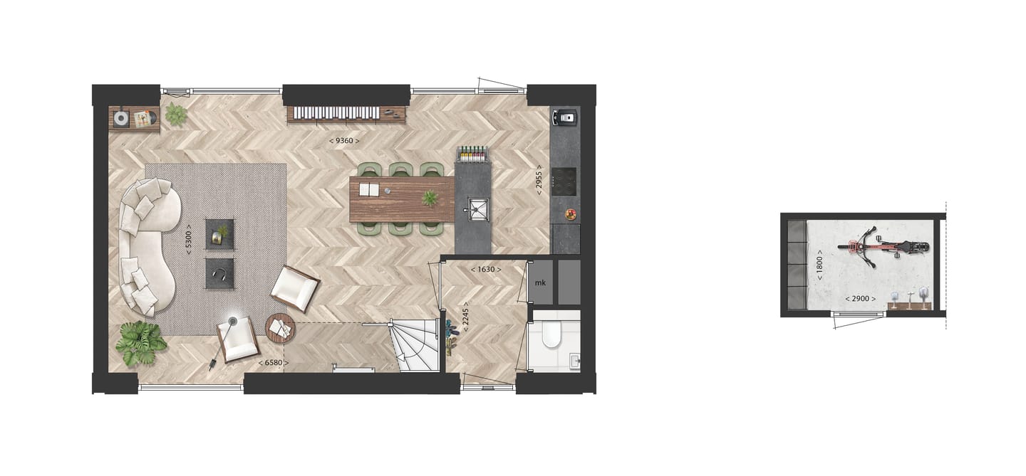 Photo 4 of Satijnhof fase 3 - Parkwoningen (Bouwnr. 6)