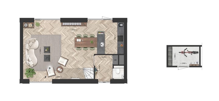 Photo 4 of Satijnhof fase 3 - Parkwoningen (Bouwnr. 6)
