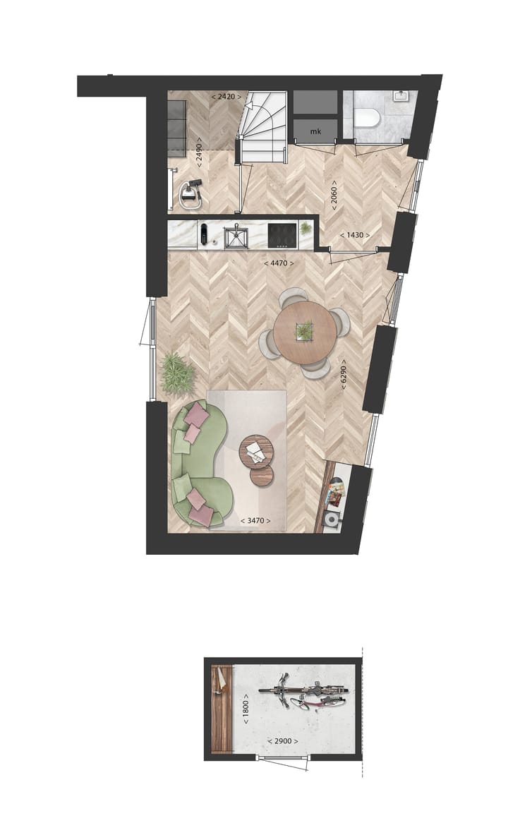 Photo 4 of Satijnhof fase 3 - Hoekwoningen (Bouwnr. 1)