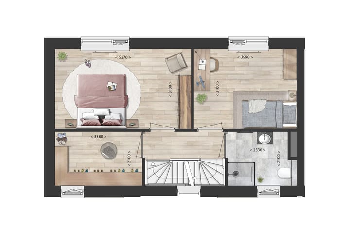 Foto 5 van Satijnhof fase 3 - Parkwoningen (Bouwnr. 5)