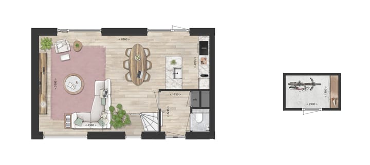 Foto 4 van Satijnhof fase 3 - Parkwoningen (Bouwnr. 5)