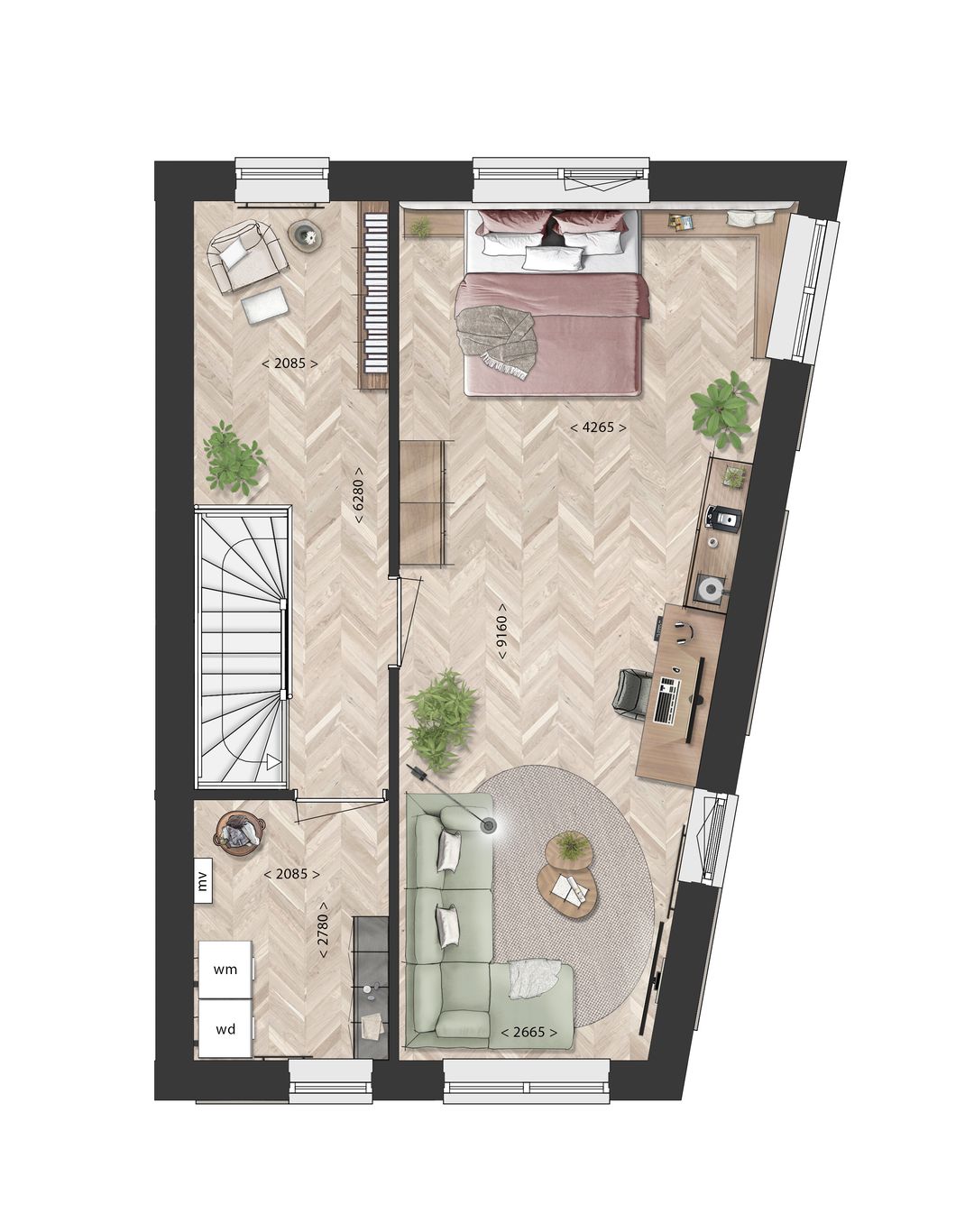 Photo 13 of Satijnhof fase 3 - Stadsvilla's (Bouwnr. 21)