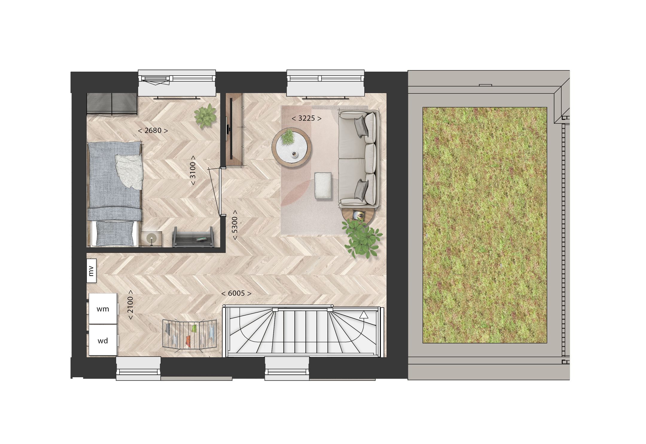 Foto 6 van Satijnhof fase 3 - Parkwoningen (Bouwnr. 4)