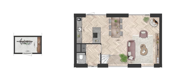 Foto 4 van Satijnhof fase 3 - Parkwoningen (Bouwnr. 4)