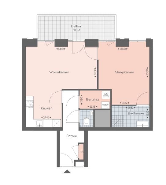 Appartement te huur: Prinses Beatrixlaan 11-91, 'S-Gravenhage