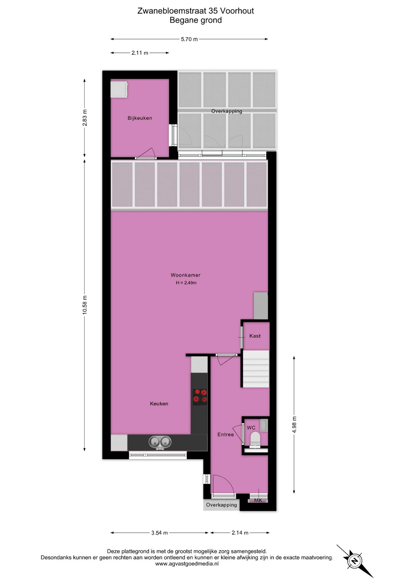 Foto 42 van Zwanebloemstraat 35