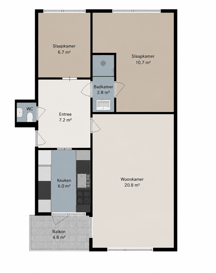 Appartement te koop: Molenstraat 295, Assen