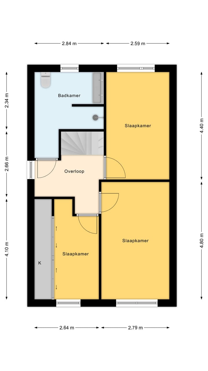 Tussenwoning te koop: Orgellaan 32, Oldenzaal