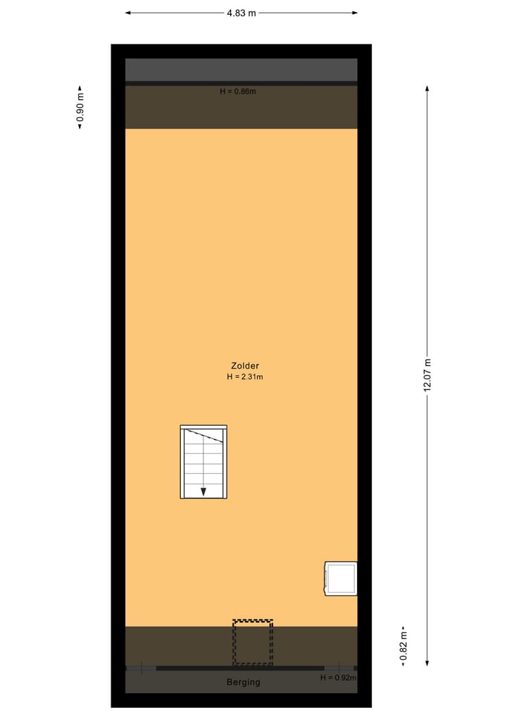 Appartement te koop: Eerste Hoefweg 9, De Hoef