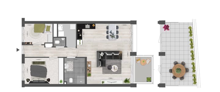 Appartement te huur: Koningsloper 435, Oss