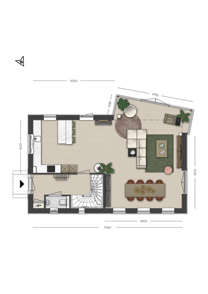 Foto 5 van Vrijstaande woning (Bouwnr. BWNR 1)