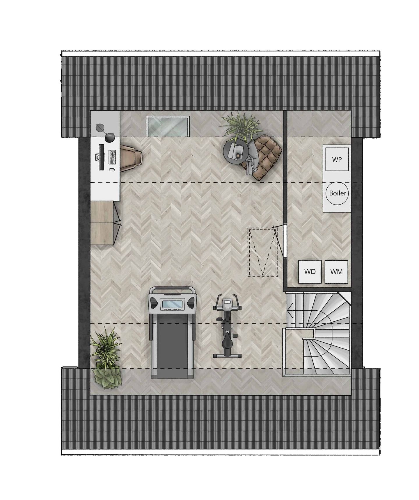 Foto 4 van Type Singel | Levensloop tussenwoning bnr.