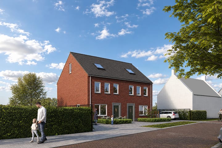 Foto 4 van Halfvrijstaande gezinswoningen Type A3 (Bouwnr. 84)