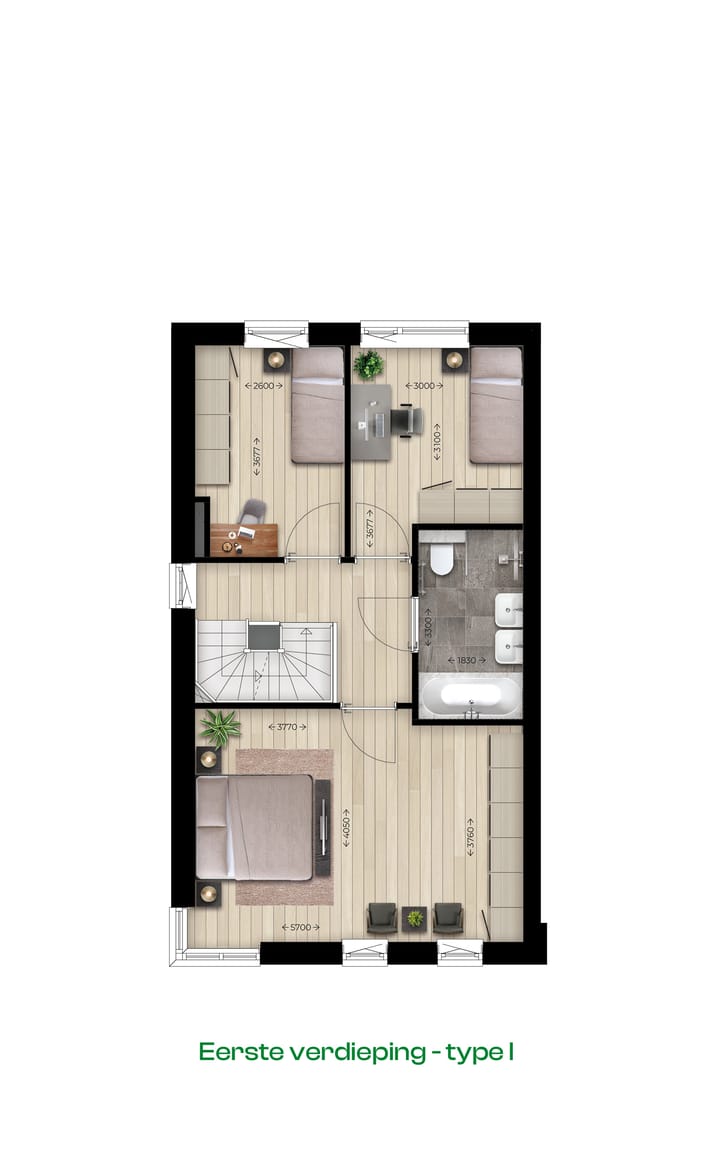 Foto 3 van Tweekapper type I (Bouwnr. 19)