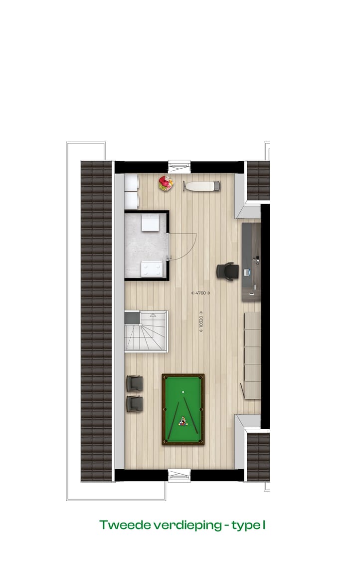 Foto 4 van Tweekapper type I (Bouwnr. 19)