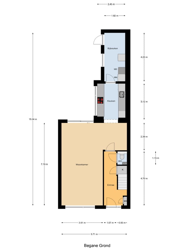 Tussenwoning te koop: De Hoogstraat 4, Vlijmen