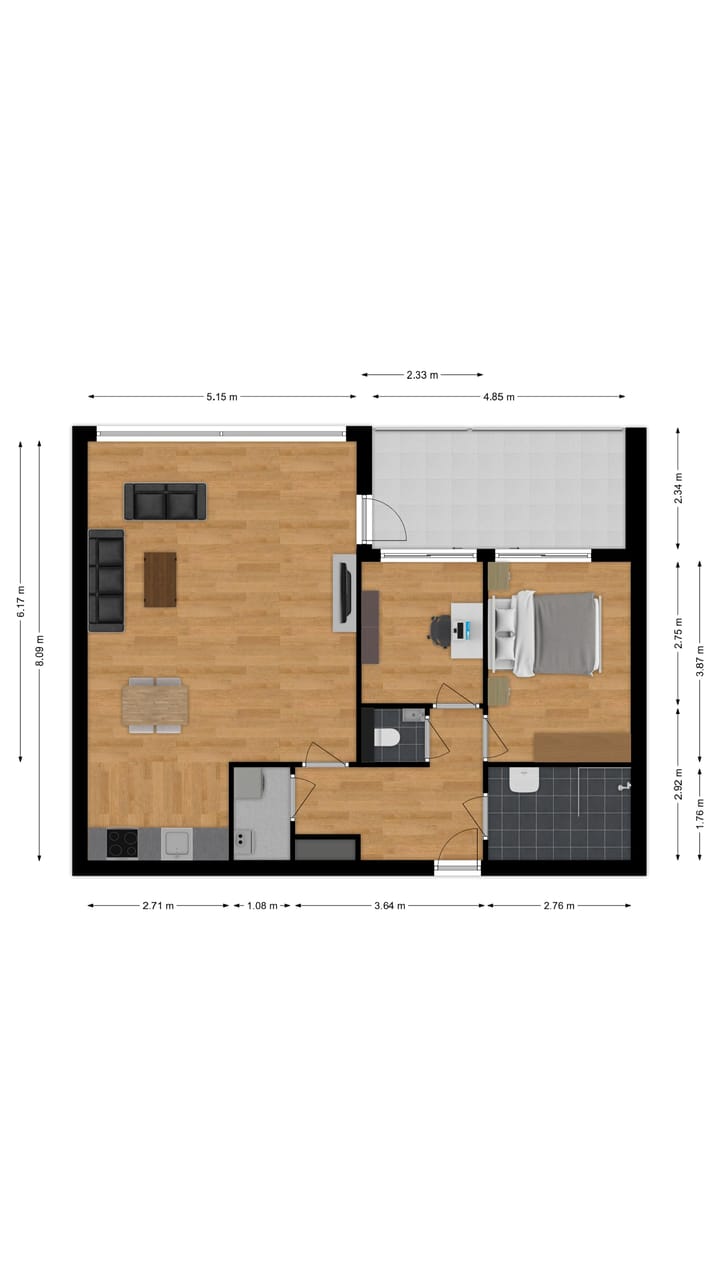 Appartement te koop: Sporenring 164-03, Goirle
