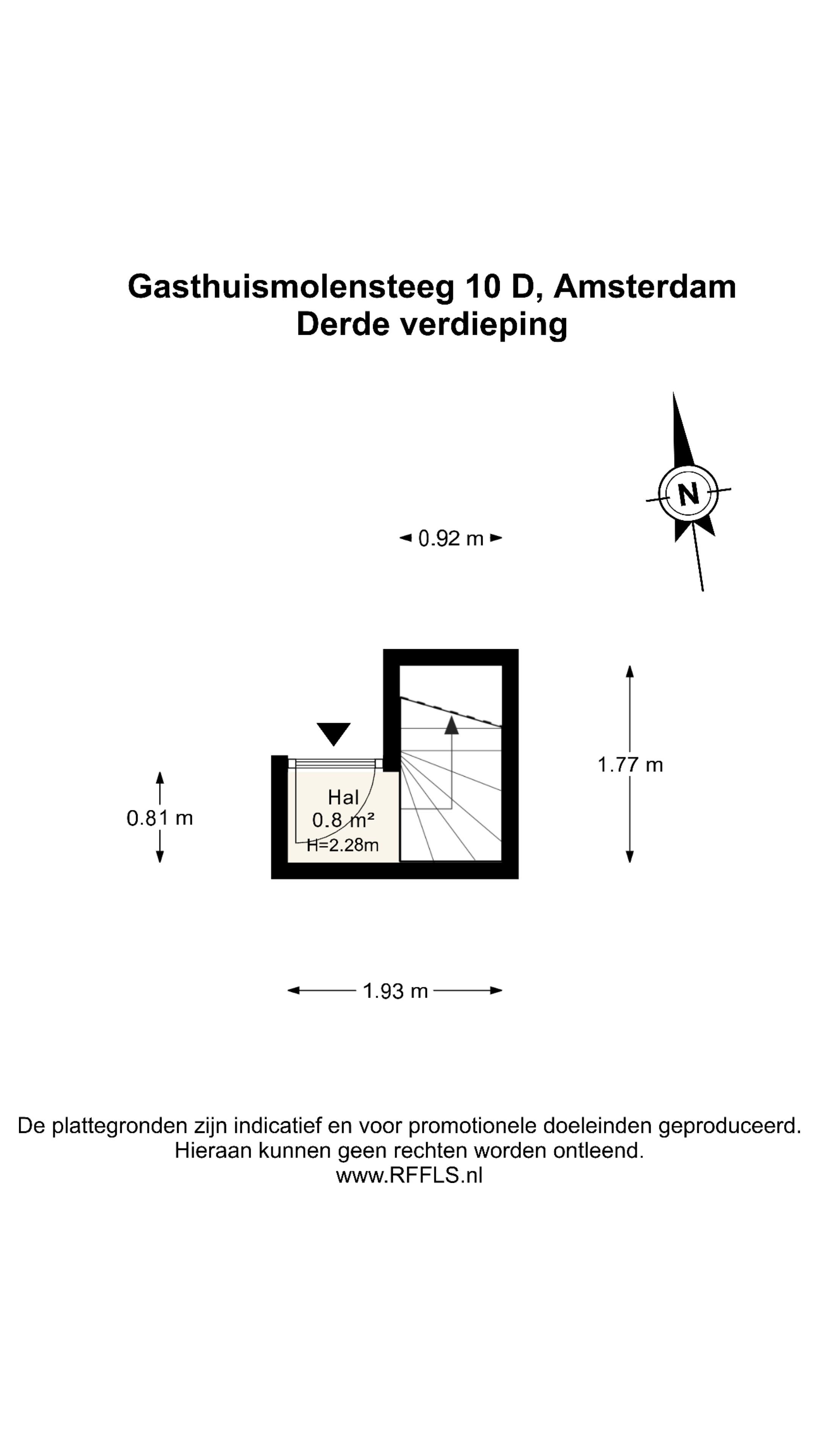 Foto 33 van Gasthuismolensteeg 10-D