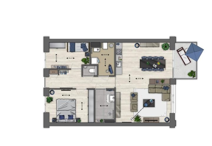 Appartement te huur: Mierloseweg 44N, Helmond