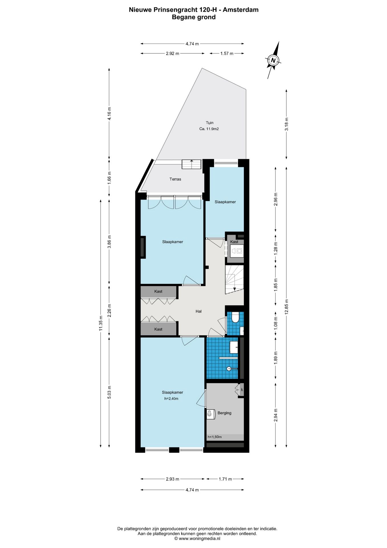 Foto 42 van Nieuwe Prinsengracht 120-H