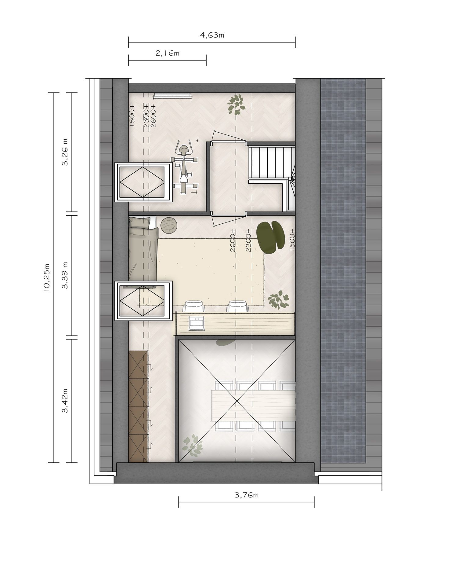 Foto 6 van Torenappartementen L (Bouwnr. 36)