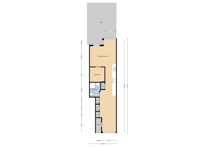Appartement te koop: Fagelstraat 42H, Amsterdam