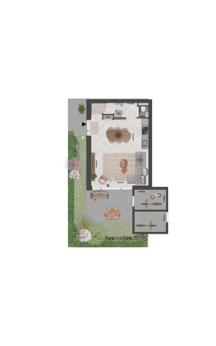 Foto 4 van Rug-aan-rugwoningen (Bouwnr. 61)