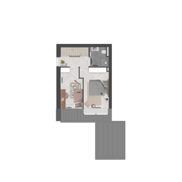 Foto 5 van Rug-aan-rugwoningen (Bouwnr. 61)