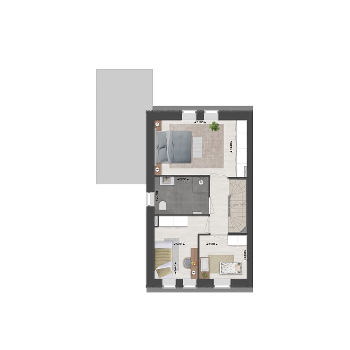 Foto 3 van Rijwoning (Bouwnr. 100)