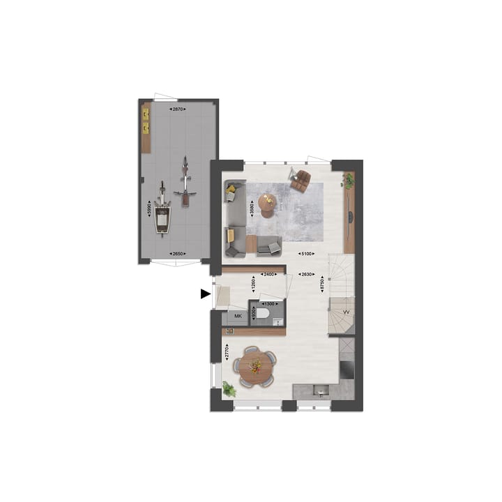 Foto 2 van Rijwoning (Bouwnr. 93)