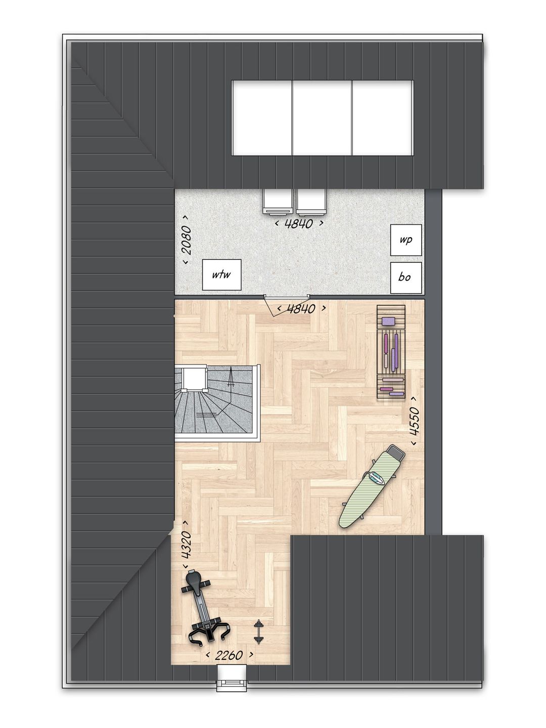 Photo 7 of 2 onder 1 kapwoning XXL (Bouwnr. 46)