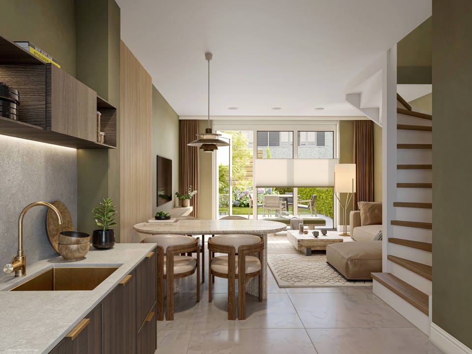 Foto 3 van Tussenwoning (Bouwnr. 19)
