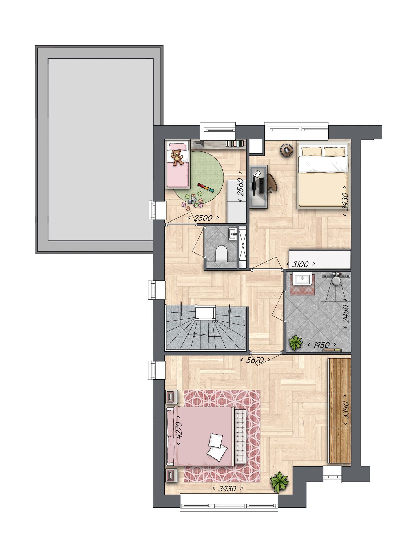 Photo 6 of 2 onder 1 kapwoning XXL (Bouwnr. 46)